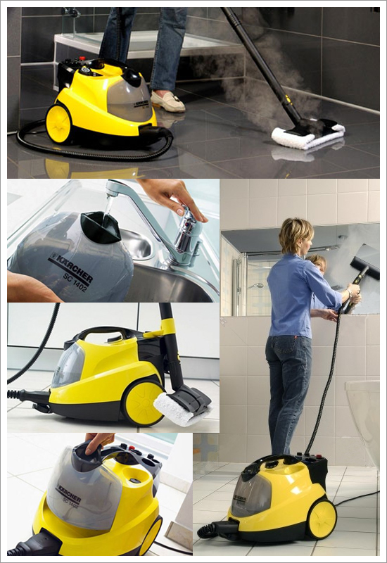 how to use karcher steam cleaner on carpets